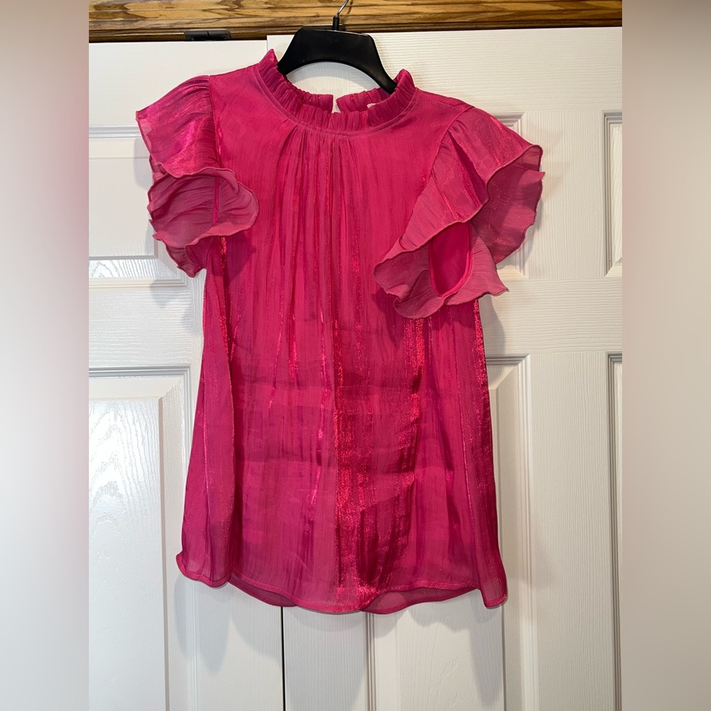 JODIFL Shimmering Pink Top